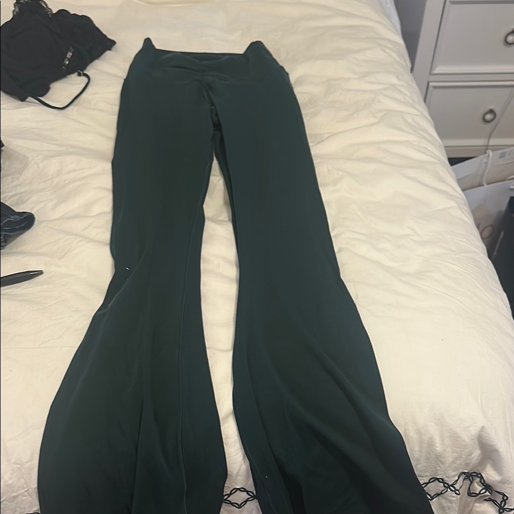Aerie Black Boot Cut Flare Pants